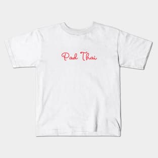 Pad Thai - Thai red - Flag color Kids T-Shirt